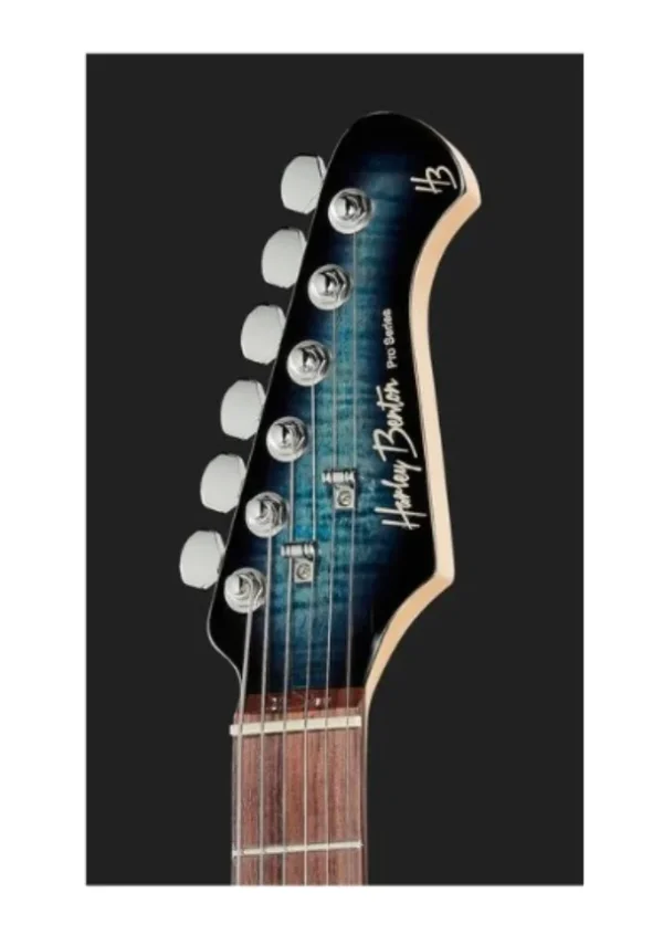 Harley Benton Fusion-III HSH EB FBLB Bundle - Imagen 8