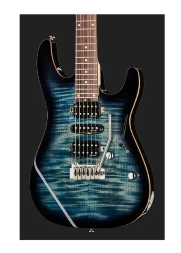 Harley Benton Fusion-III HSH EB FBLB Bundle - Imagen 19