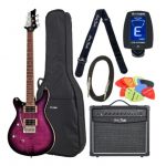 Harley Benton CST-24T LH Purple Burst Bundle