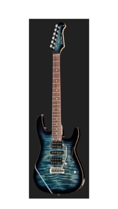 Harley Benton Fusion-III HSH EB FBLB Bundle