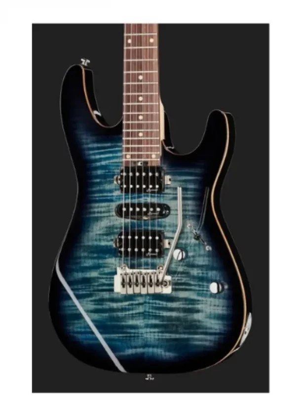 Harley Benton Fusion-III HSH EB FBLB Bundle